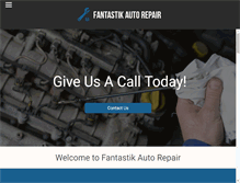 Tablet Screenshot of fantastikautorepair.com